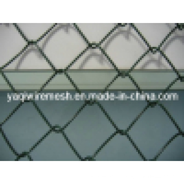 75 * 75mm PVC Revestido Chain Link Fence Galvanizado / PVC Coated Melhor Preço Alta Qualidade